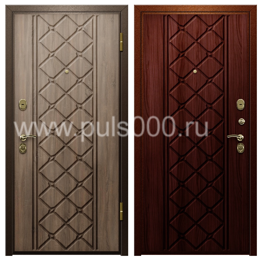 Входная дверь наружная в коттедж PR-985, цена 30 800  руб.