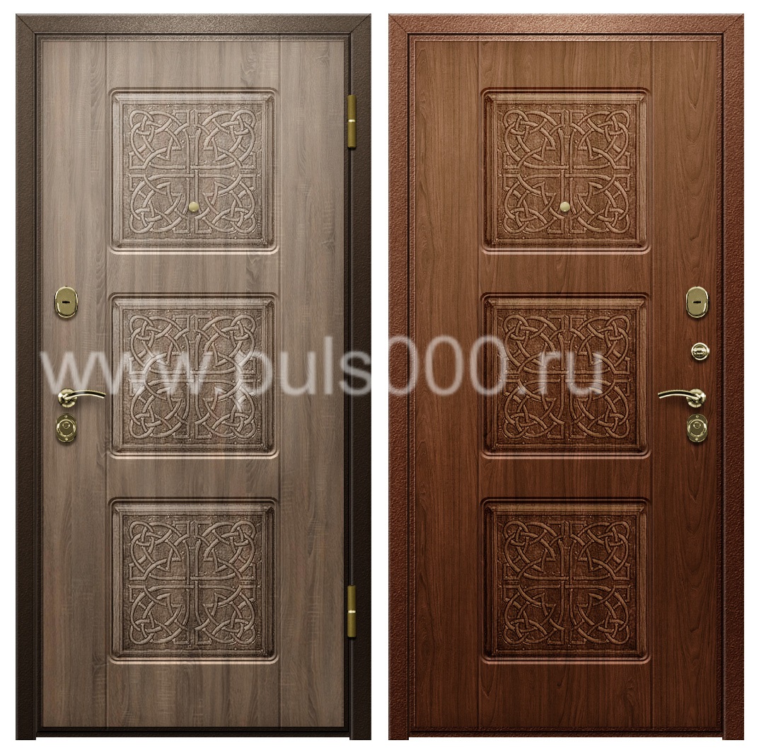 Металлическая дверь с терморазрывом утепленная в частный дом TER 23, цена 28 600  руб.