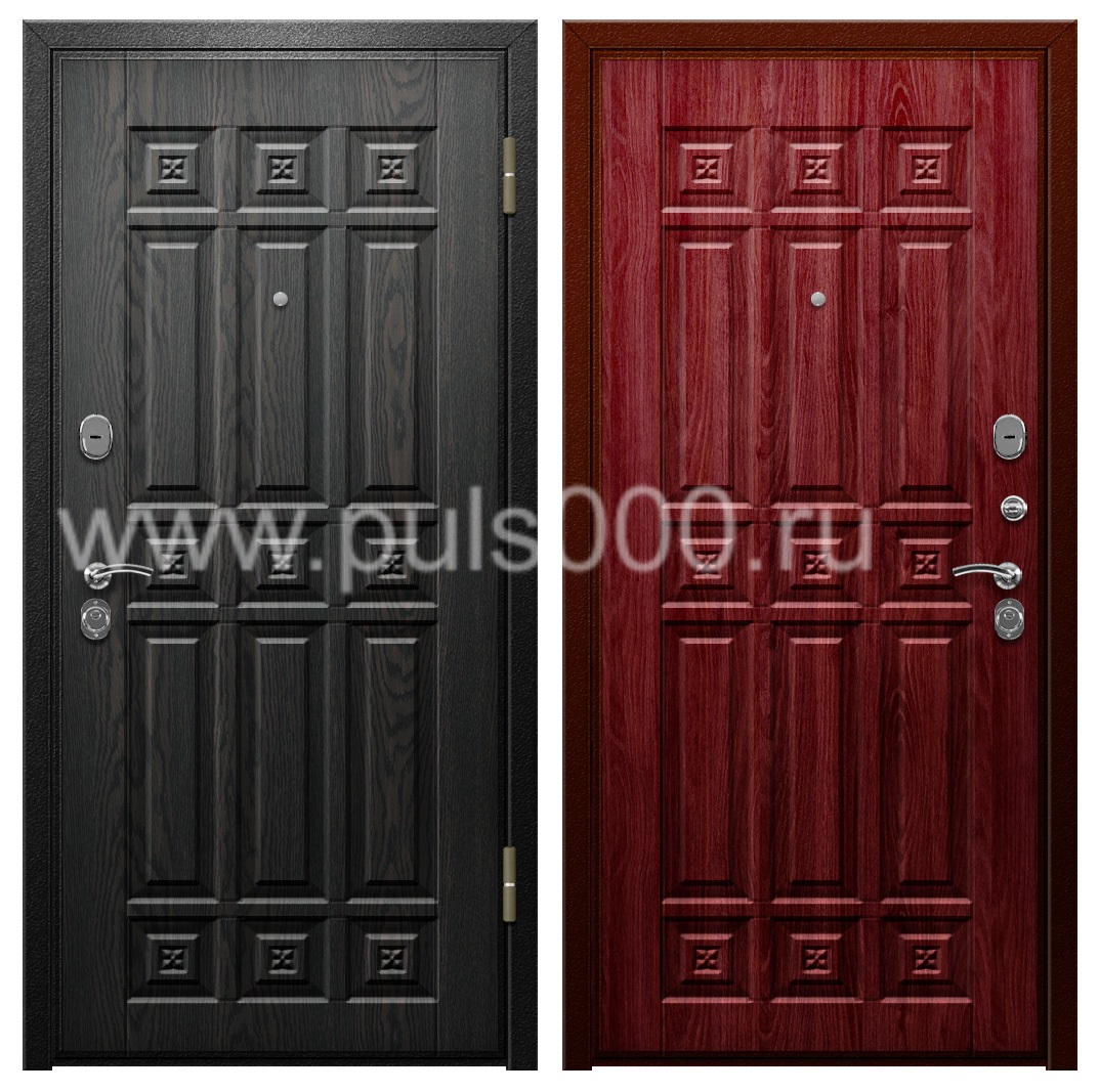 Уличная дверь с виноритом для загородного дома PR-967, цена 26 700  руб.