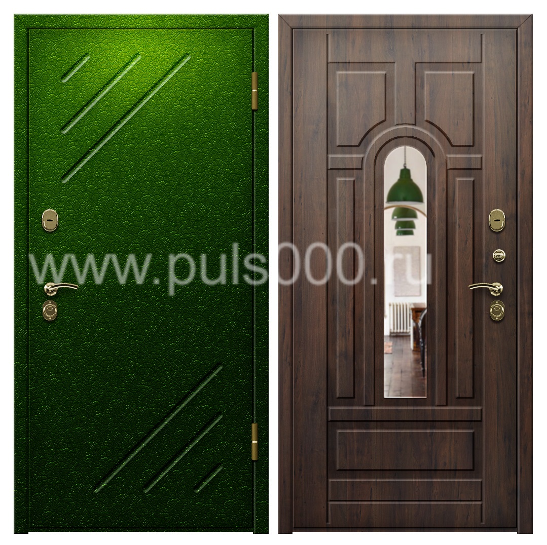 Стальная наружная дверь для загородного дома PR-1115