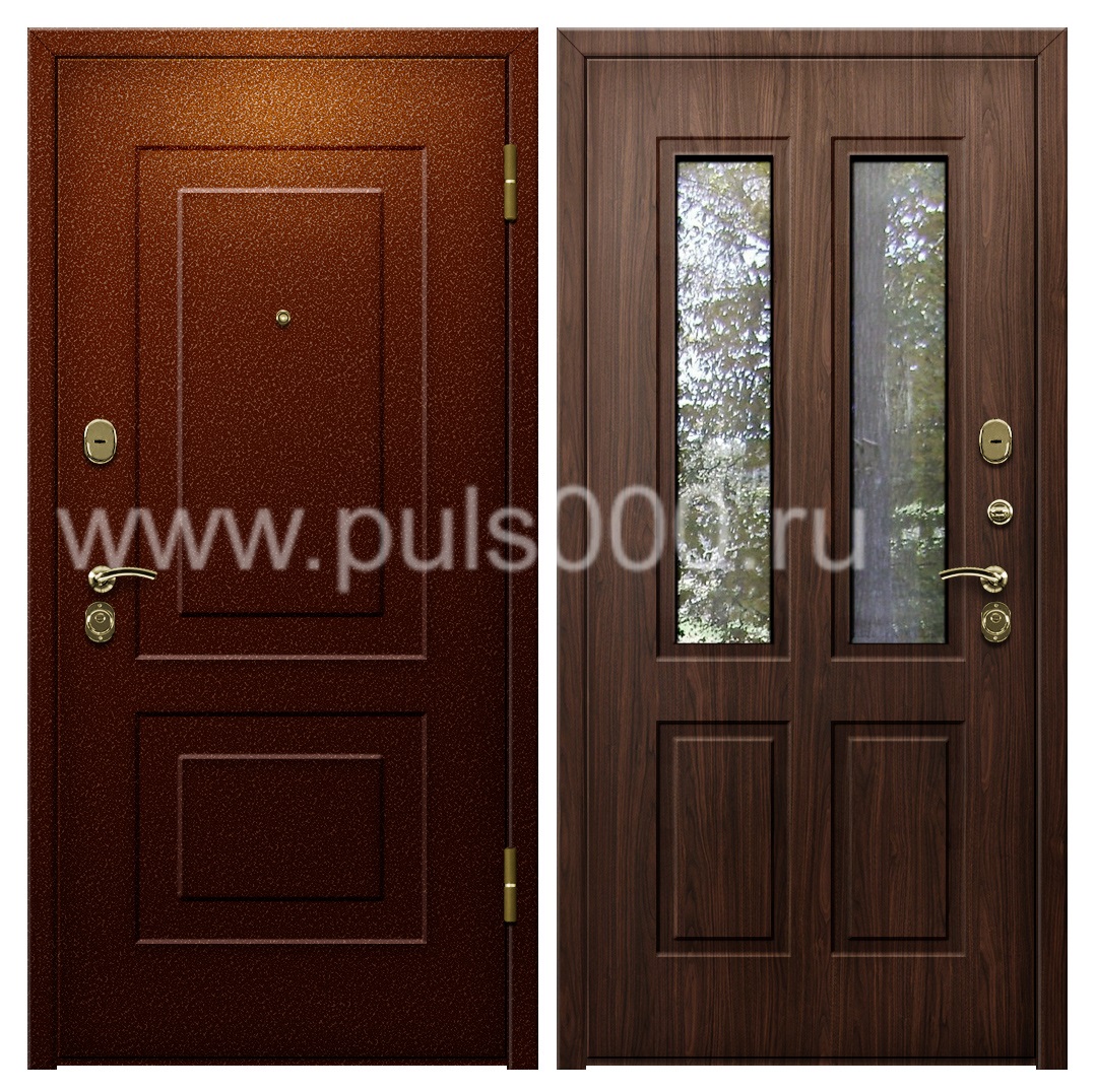 Входная дверь с порошковым окрасом и МДФ PR-1106, цена 27 000  руб.