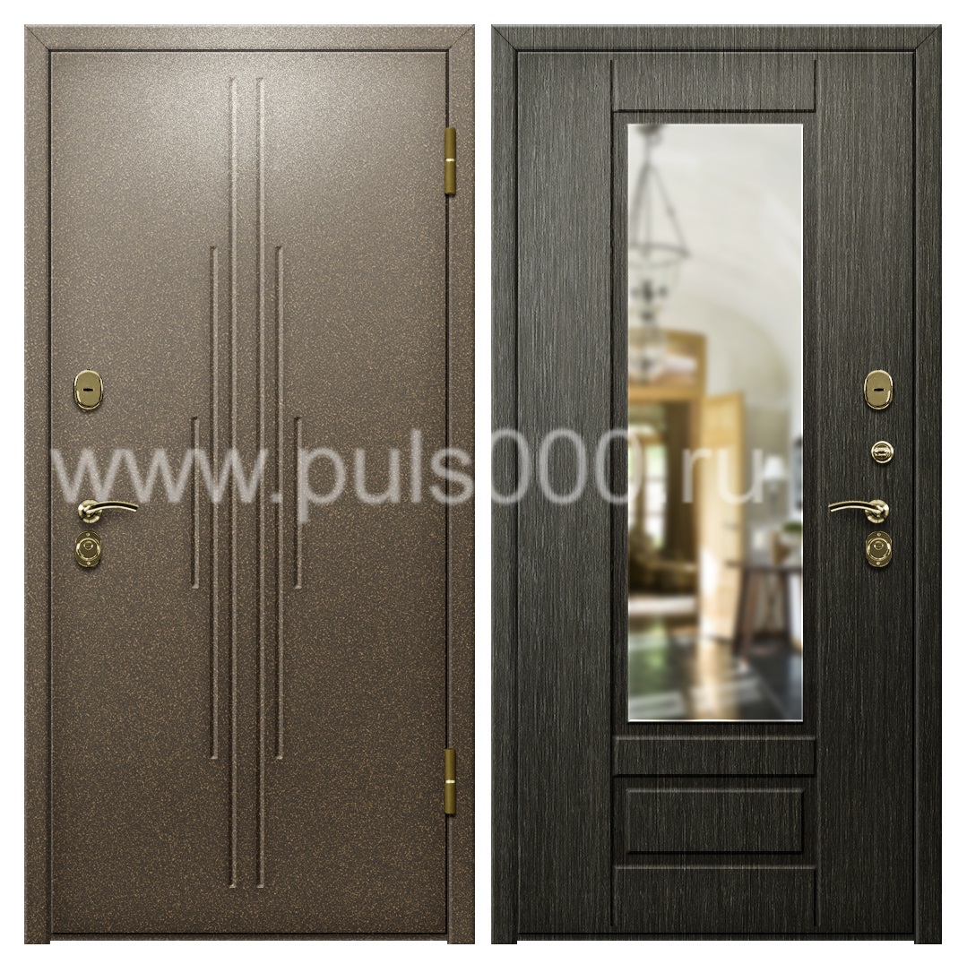 Коттеджная наружная дверь с порошковым напылением PR-1088, цена 27 000  руб.
