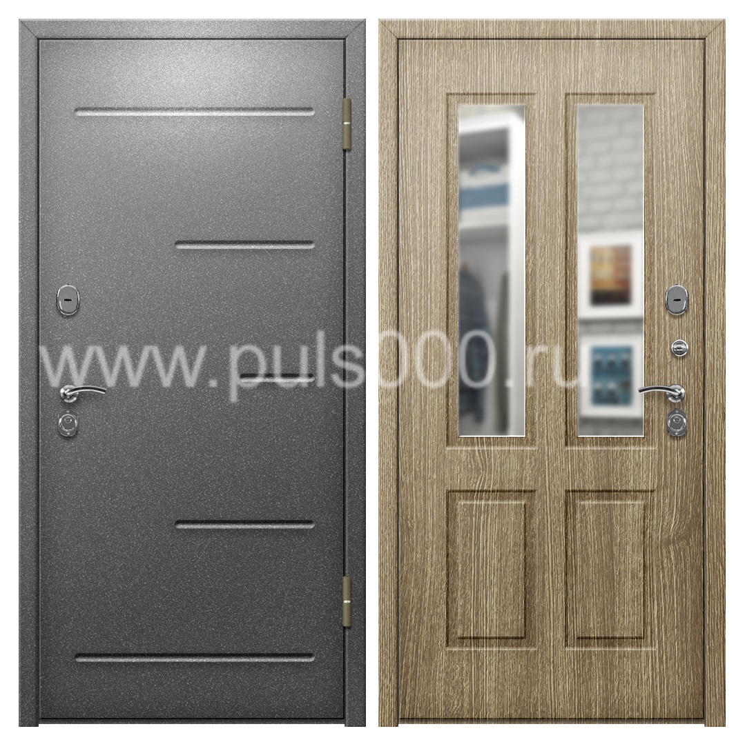 Входная дверь с утеплителем внутри в квартиру PR-1057, цена 26 000  руб.
