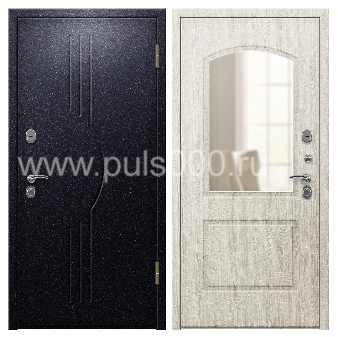 Металлическая квартирная дверь с шумоизоляцией PR-1040