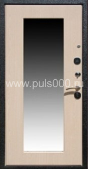 Входная дверь с зеркалом ZER-1245 с МДФ с двух сторон, цена 26 000  руб.