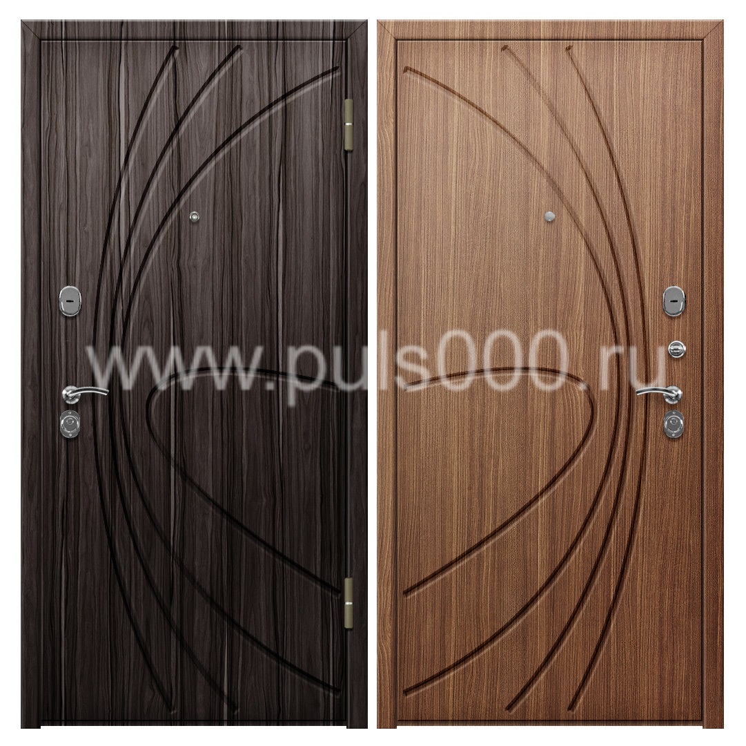 Входная дверь с МДФ и шумоизоляцией в квартиру MDF-298, цена 28 000  руб.