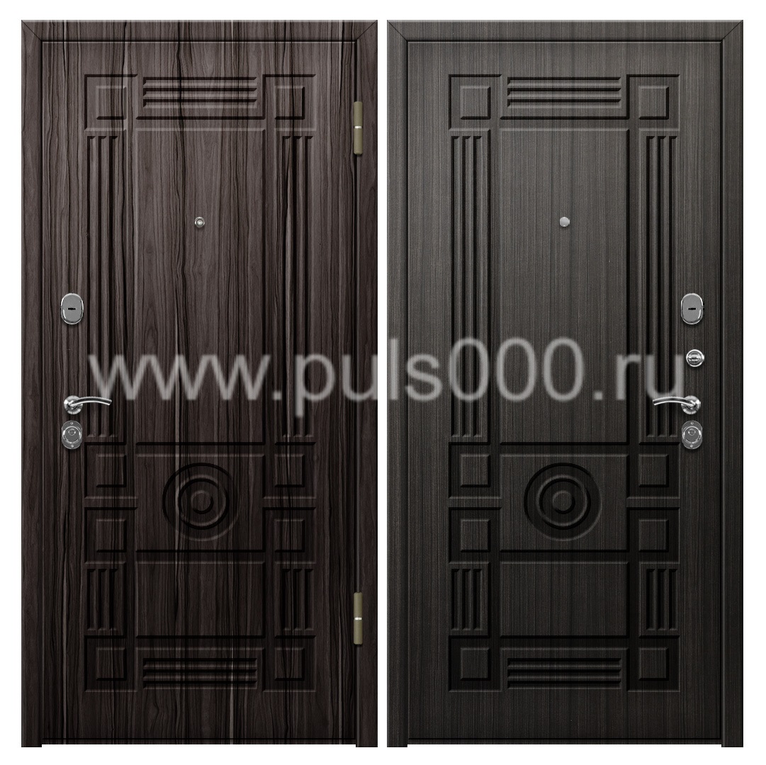 Входная квартирная дверь с и шумоизоляцией MDF-296