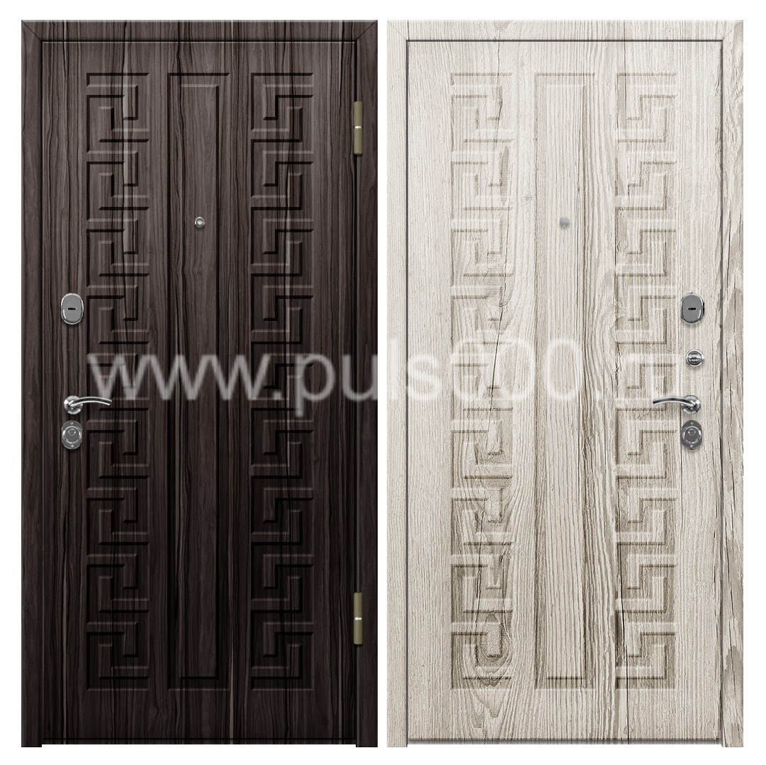 Входная дверь с МДФ и шумоизоляцией в квартиру MDF-294, цена 20 800  руб.
