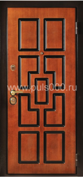 Металлическая дверь МДФ с двух сторон MDF-1789