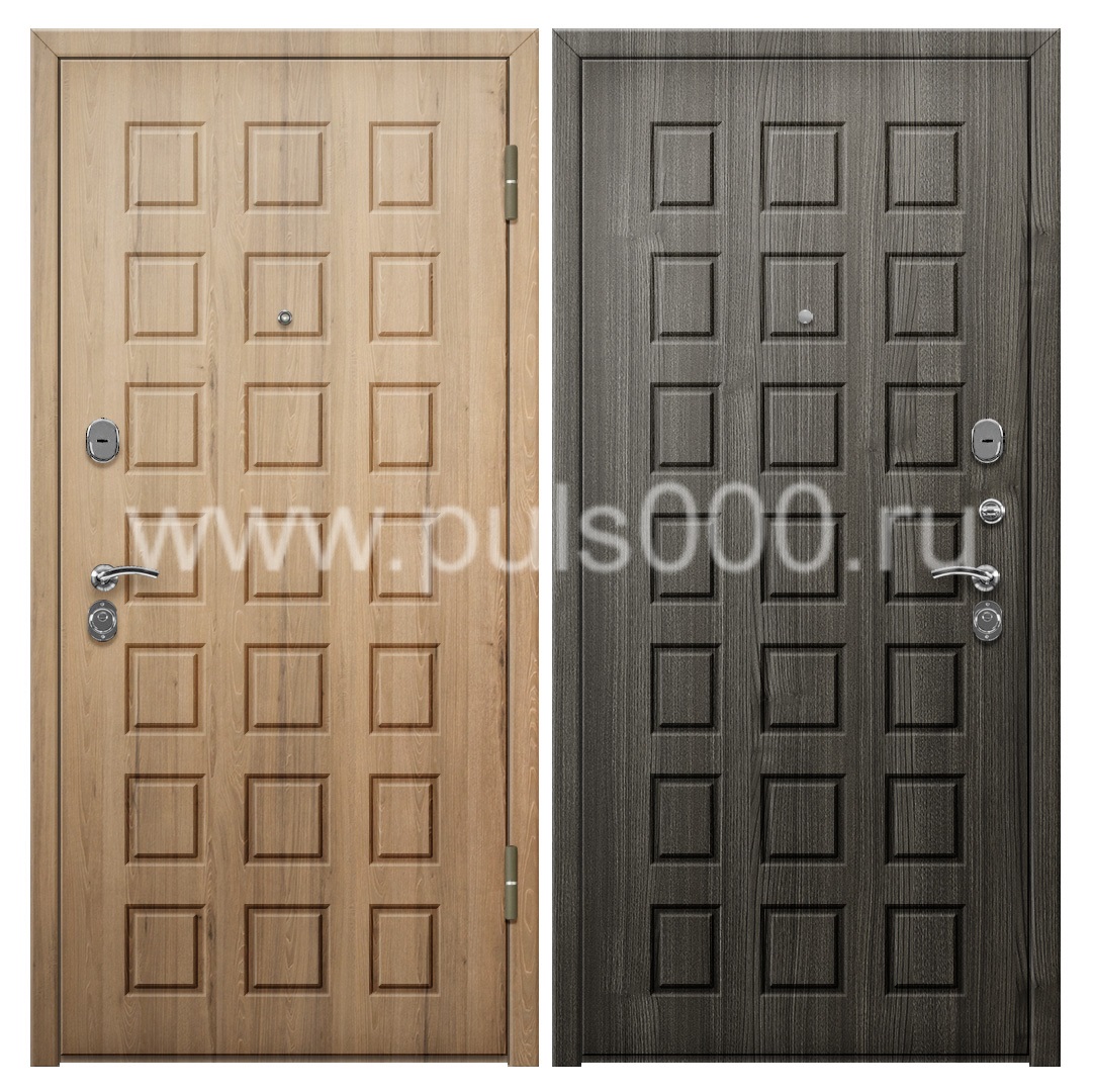 Утепленная дверь с для загородного дома MDF-271, цена 35 000  руб.