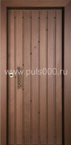 Металлическая  элитная дверь EL-874 с отделкой МДФ, цена 19 300  руб.