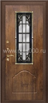 Стальная элитная дверь с МДФ и ковкой EL-875, цена 58 500  руб.