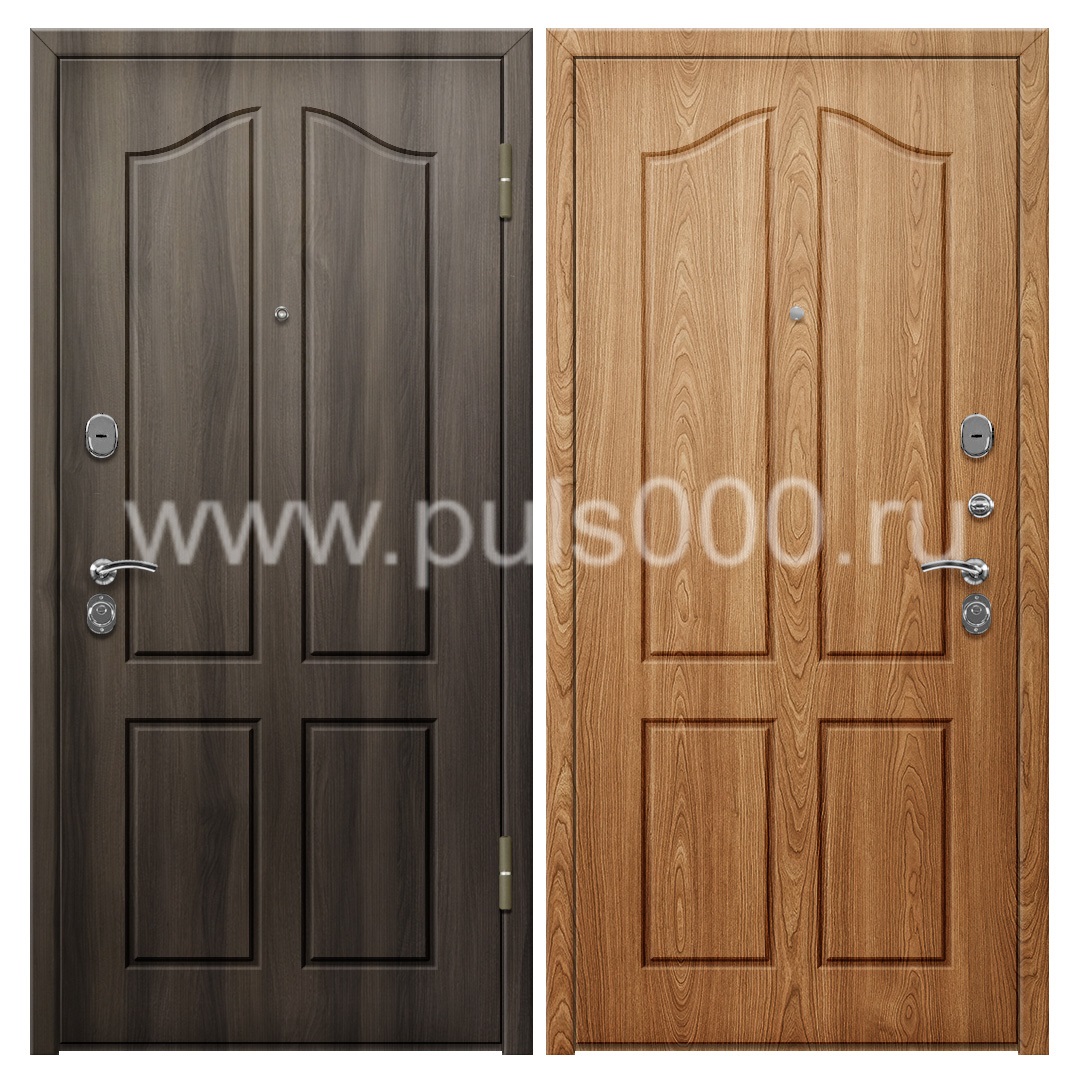 Входная дверь наружная с МДФ для загородного дома MDF-242, цена 27 500  руб.