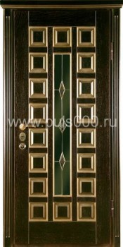 Элитная входная металлическая дверь с массивом EL-877, цена 101 000  руб.