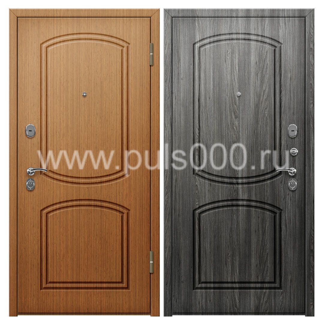 Входная дверь со светлым МДФ и утеплителем в квартиру MDF-225, цена 27 000  руб.
