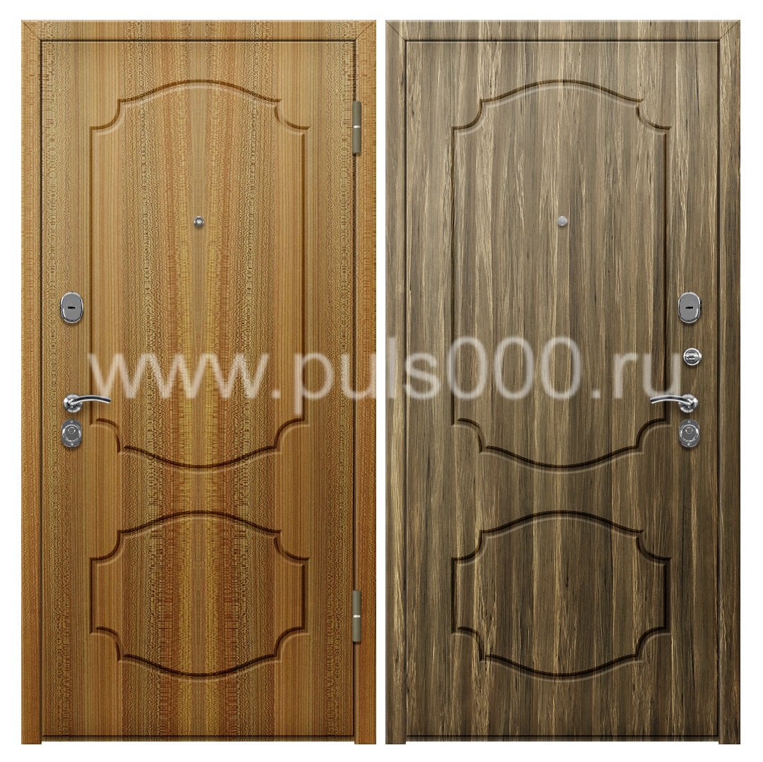 Металлическая квартирная дверь с шумоизоляцией MDF-211-1