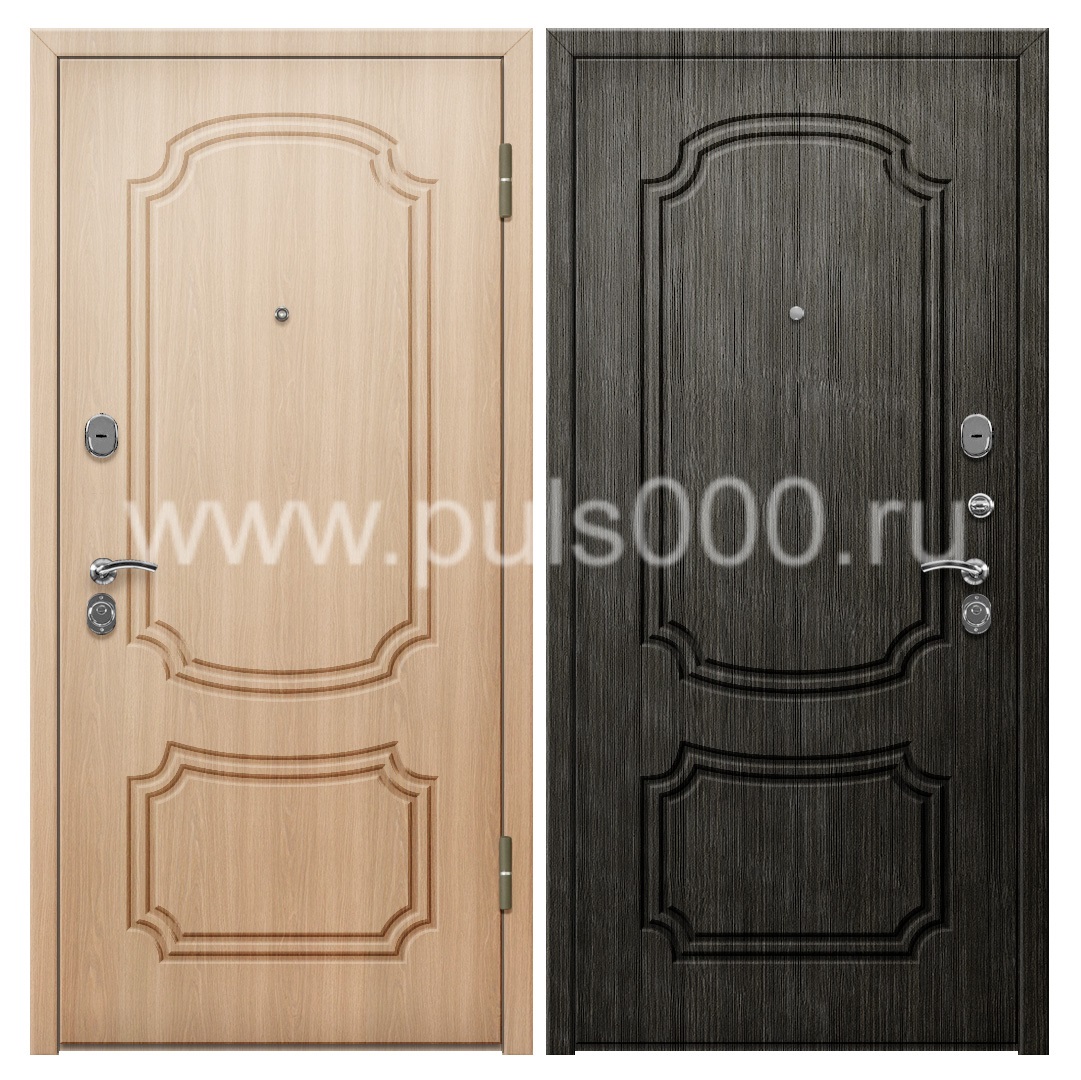 Уличная дверь с МДФ + МДФ в коттедж MDF-203, цена 28 000  руб.