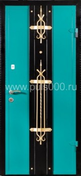 Элитная железная дверь с порошковым напылением и ковкой EL-880, цена 46 600  руб.
