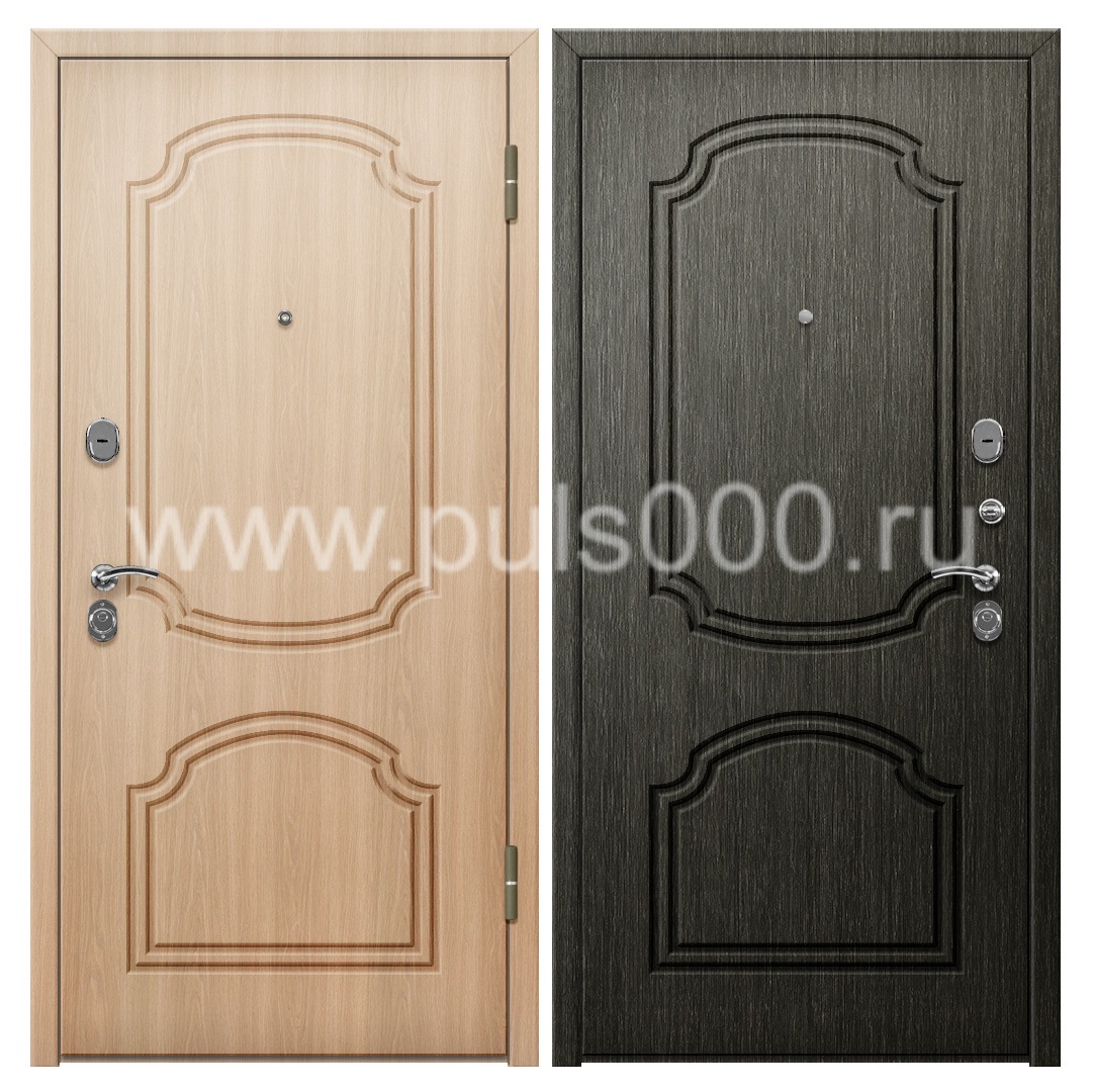 Уличная дверь с МДФ + МДФ в коттедж MDF-201, цена 20 000  руб.