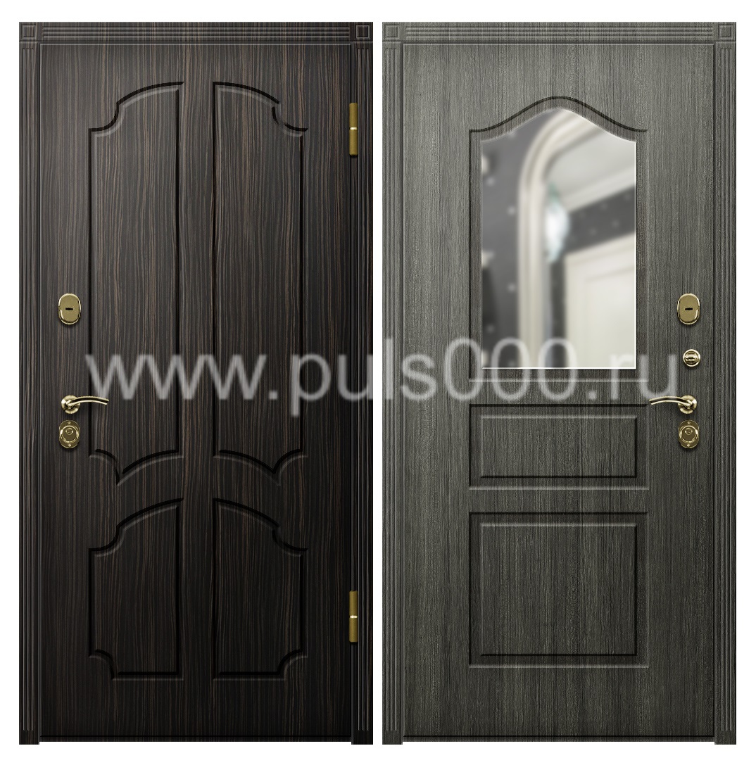 Входная металлическая дверь с шумоизоляцией в квартиру MDF-91, цена 13 000  руб.