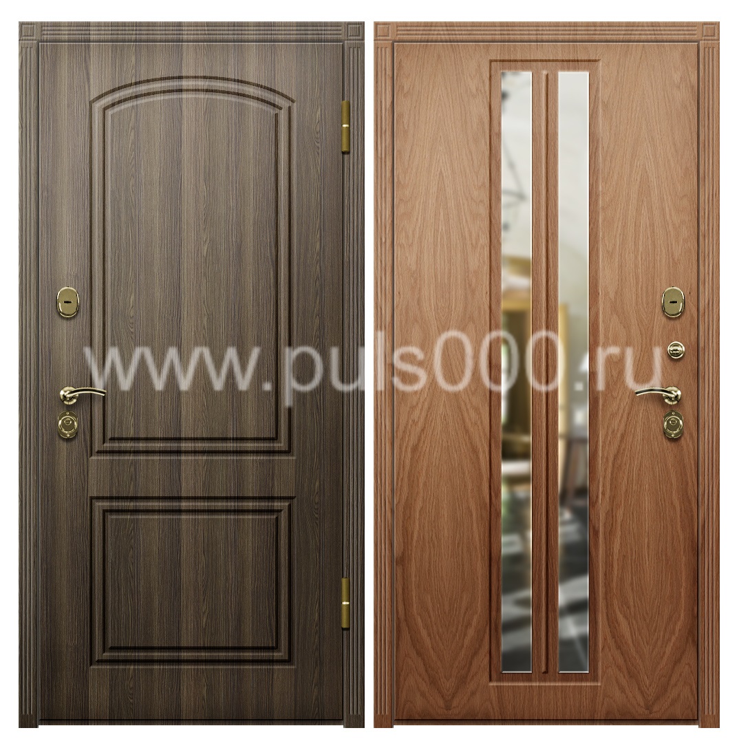 Наружная дверь с МДФ в коттедж MDF-82, цена 28 000  руб.