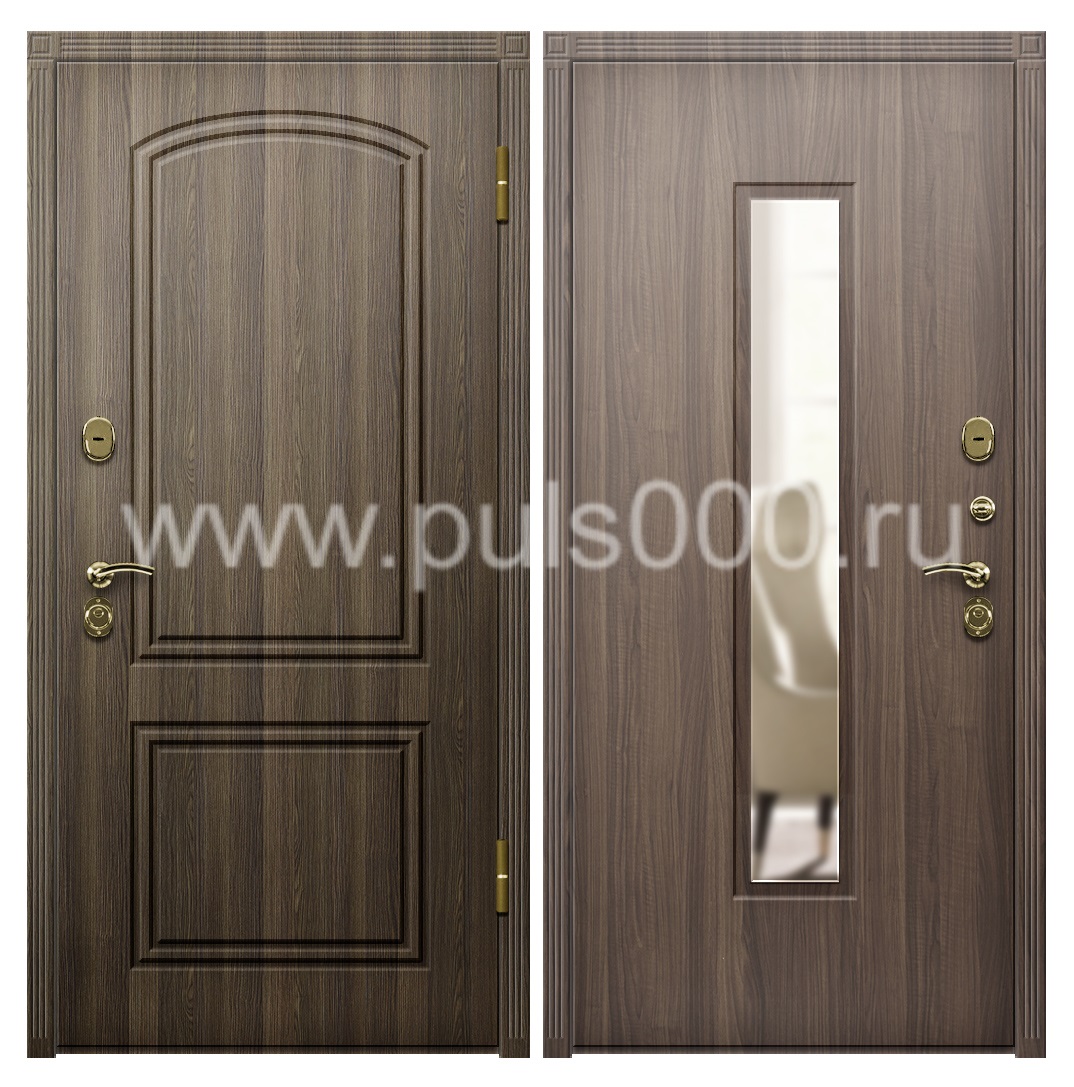 Коттеджная дверь с МДФ с двух сторон MDF-77, цена 27 000  руб.