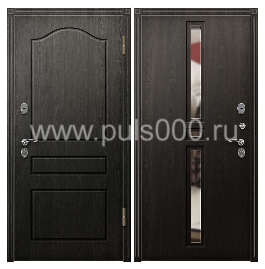 Металлическая дверь с терморазрывом с зеркалом TER 35, цена 28 800  руб.