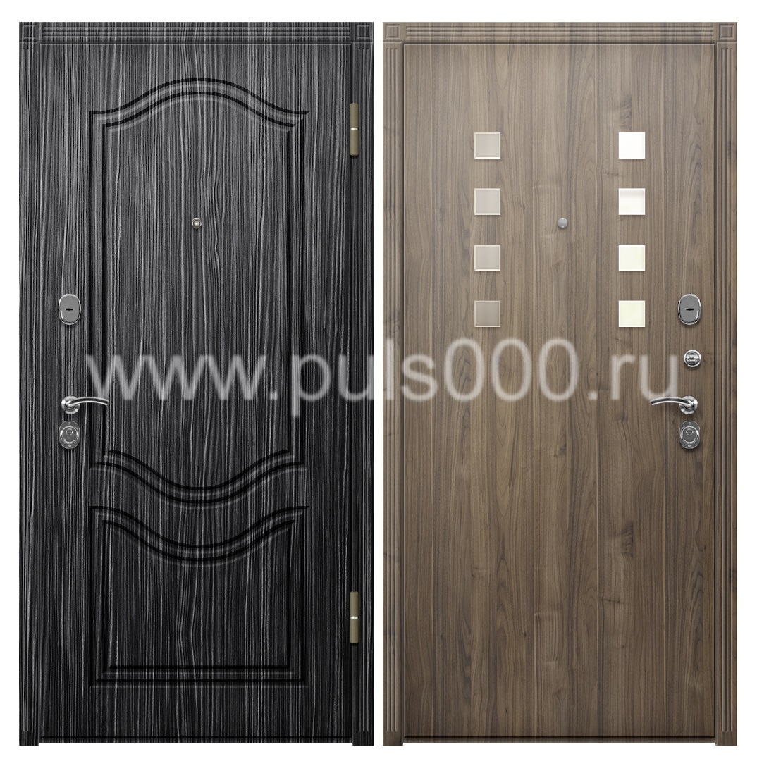 Уличная коттеджная дверь с МДФ MDF-32, цена 27 000  руб.