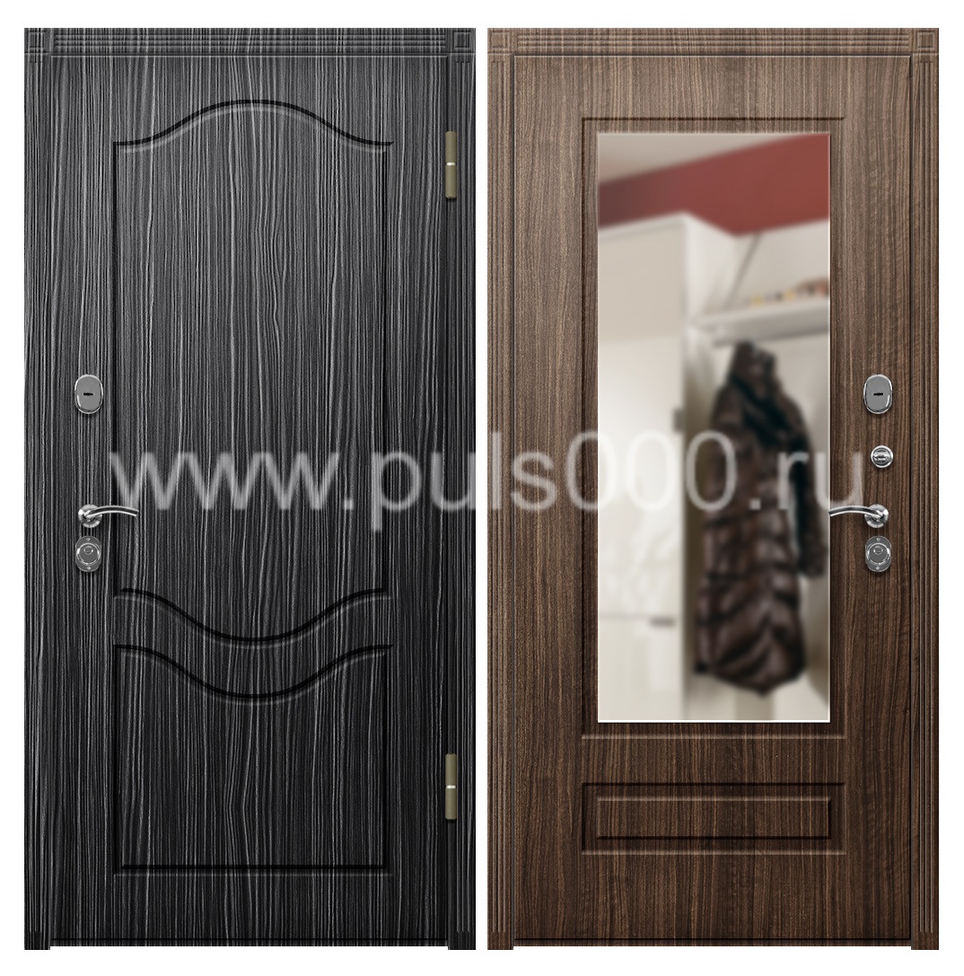 Входная квартирная дверь с МДФ и утеплителем, цена 28 000  руб.