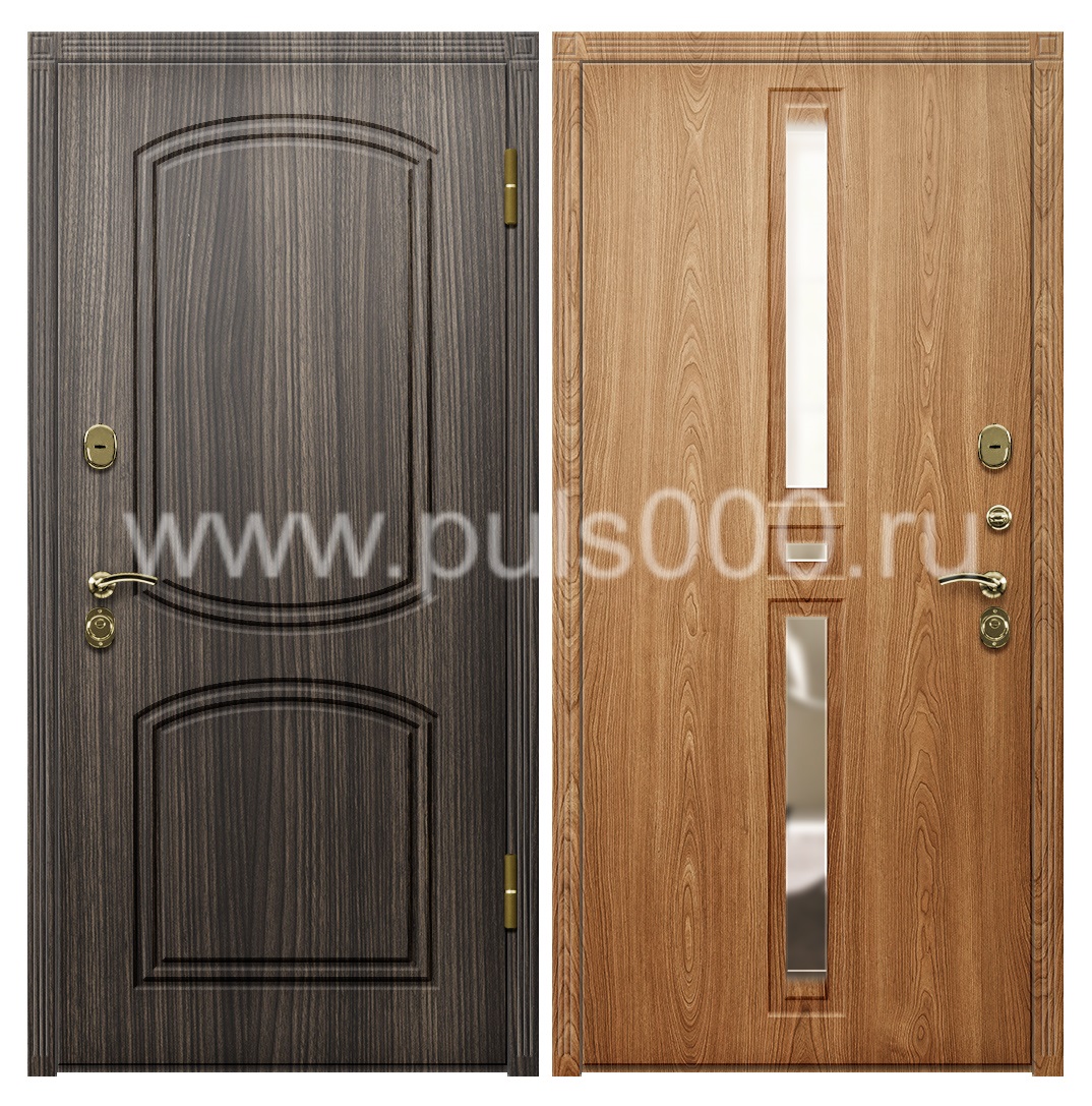Входная дверь со МДФ и утеплителем в квартиру MDF-24, цена 27 000  руб.