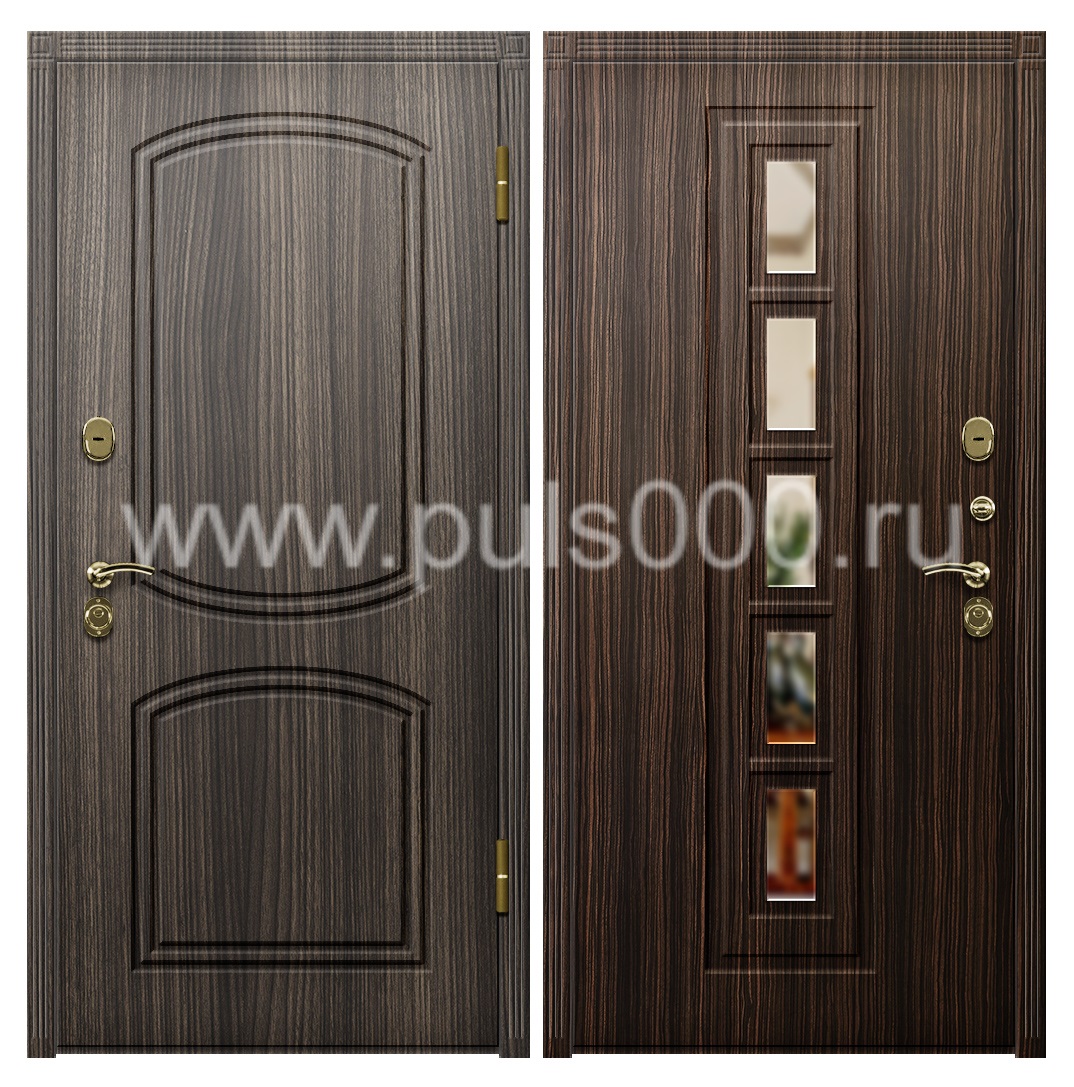 Входная дверь с МДФ и утеплителем в квартиру MDF-22, цена 27 000  руб.