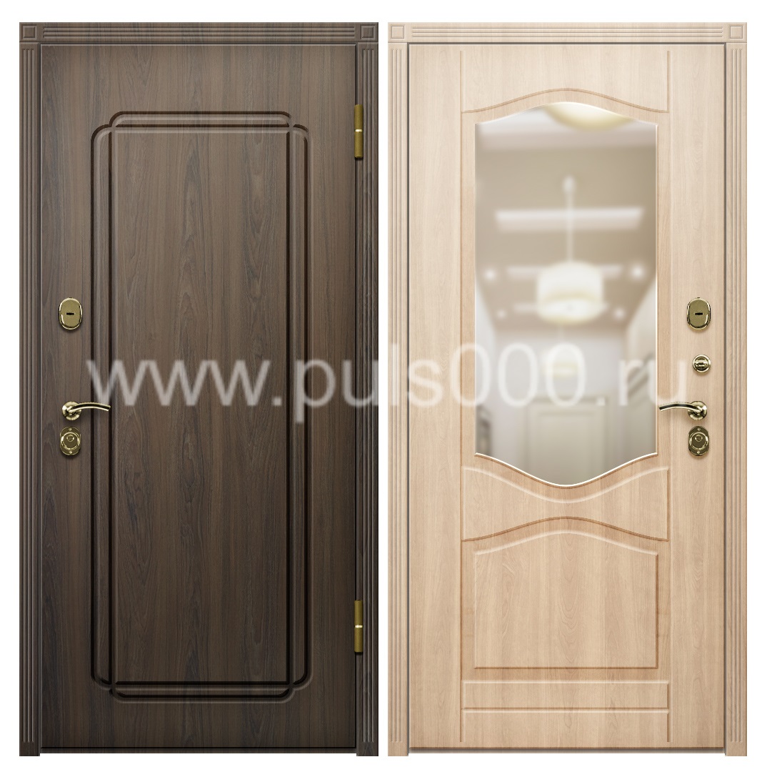 Металлическая входная дверь с шумоизоляцией в квартиру MDF-12, цена 20 000  руб.