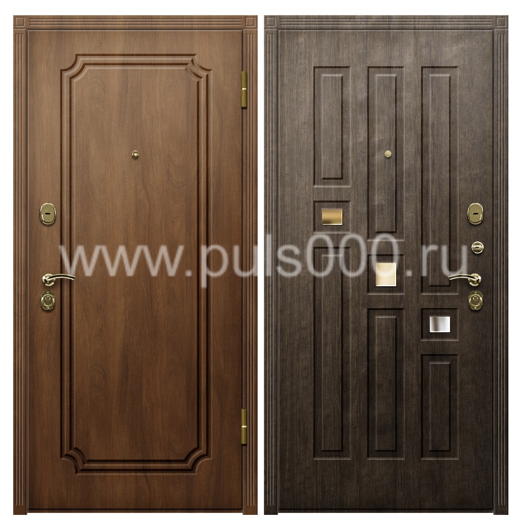 Уличная дверь с МДФ + МДФ в коттедж MDF-2, цена 28 000  руб.