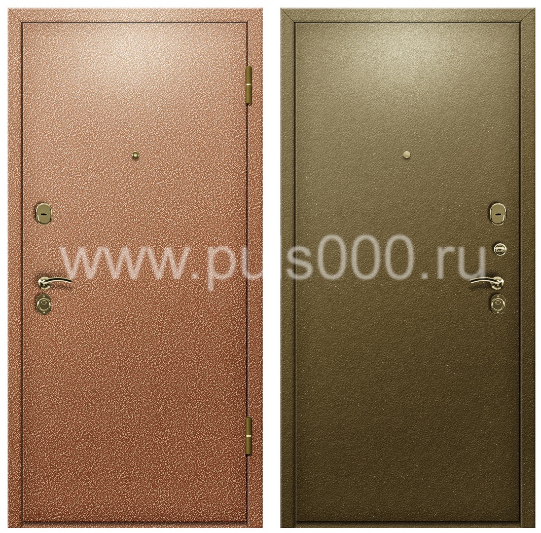 Стальная дверь с порошковым окрасом утепленная PR-1147