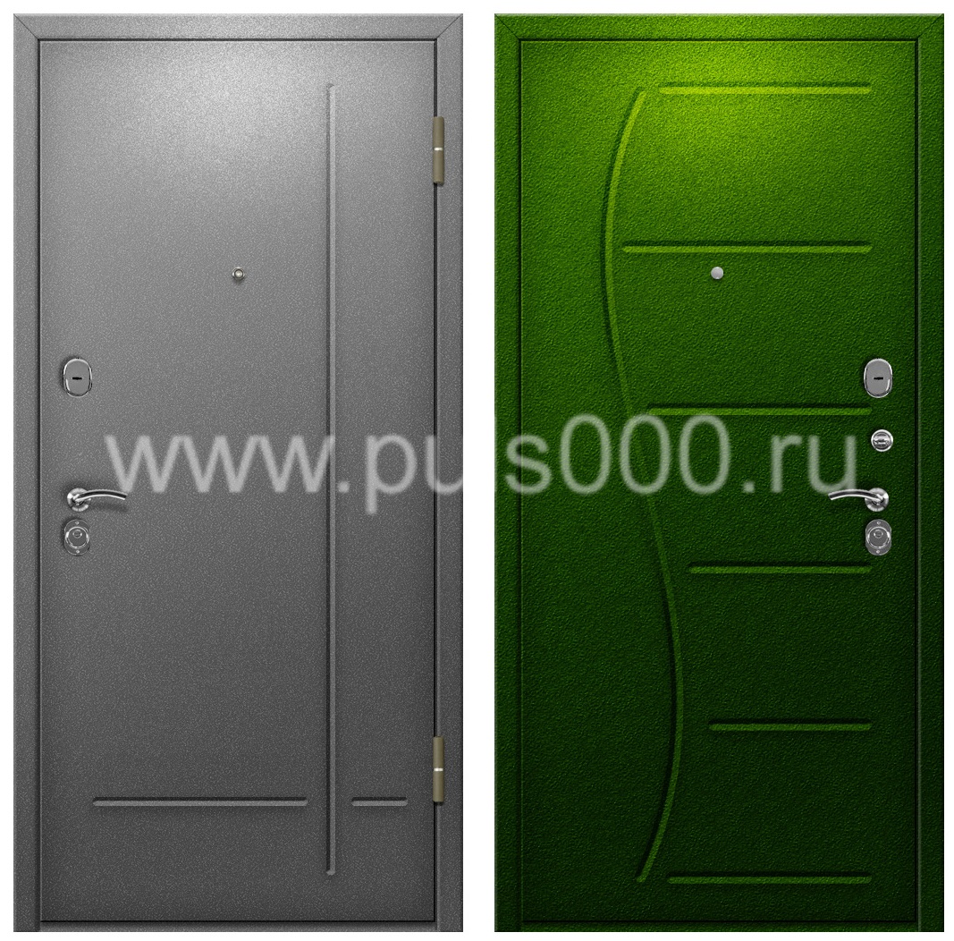 Входная дверь с порошком с обеих сторон в офис, цена 20 300  руб.