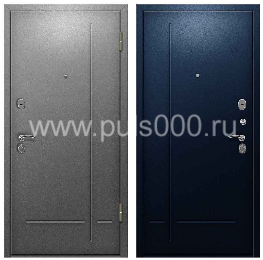 Офисная входная дверь с отделкой порошковым напылением PR-1132, цена 20 300  руб.