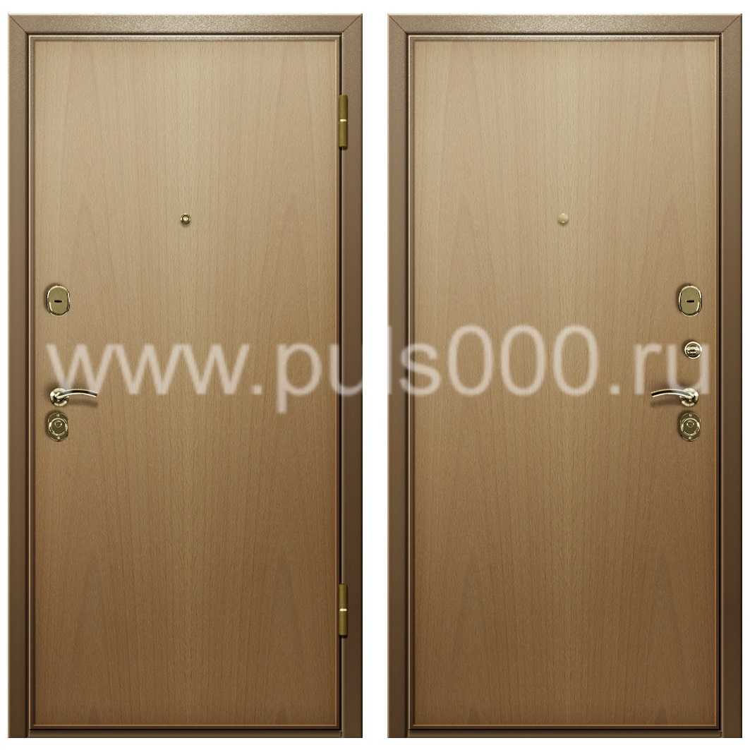 Железная дверь с отделкой ламинатом в офис LM-38, цена 36 700  руб.