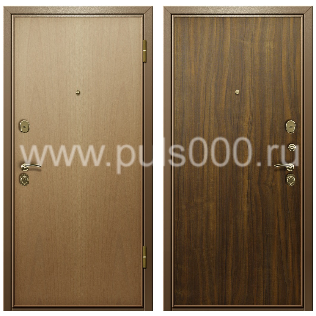 Стальная дверь с отделкой ламинат в офис LM-34, цена 12 000  руб.