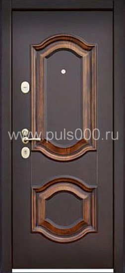 Металлическая элитная дверь с отделкой массивом EL-888, цена 80 000  руб.