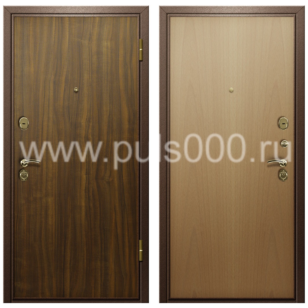 Входная дверь с отделкой ламинатом утепленная LM-18, цена 36 000  руб.