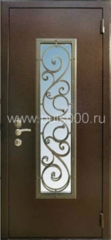 Элитная входная дверь с порошковым напылением и ковкой  EL-1144, цена 29 000  руб.