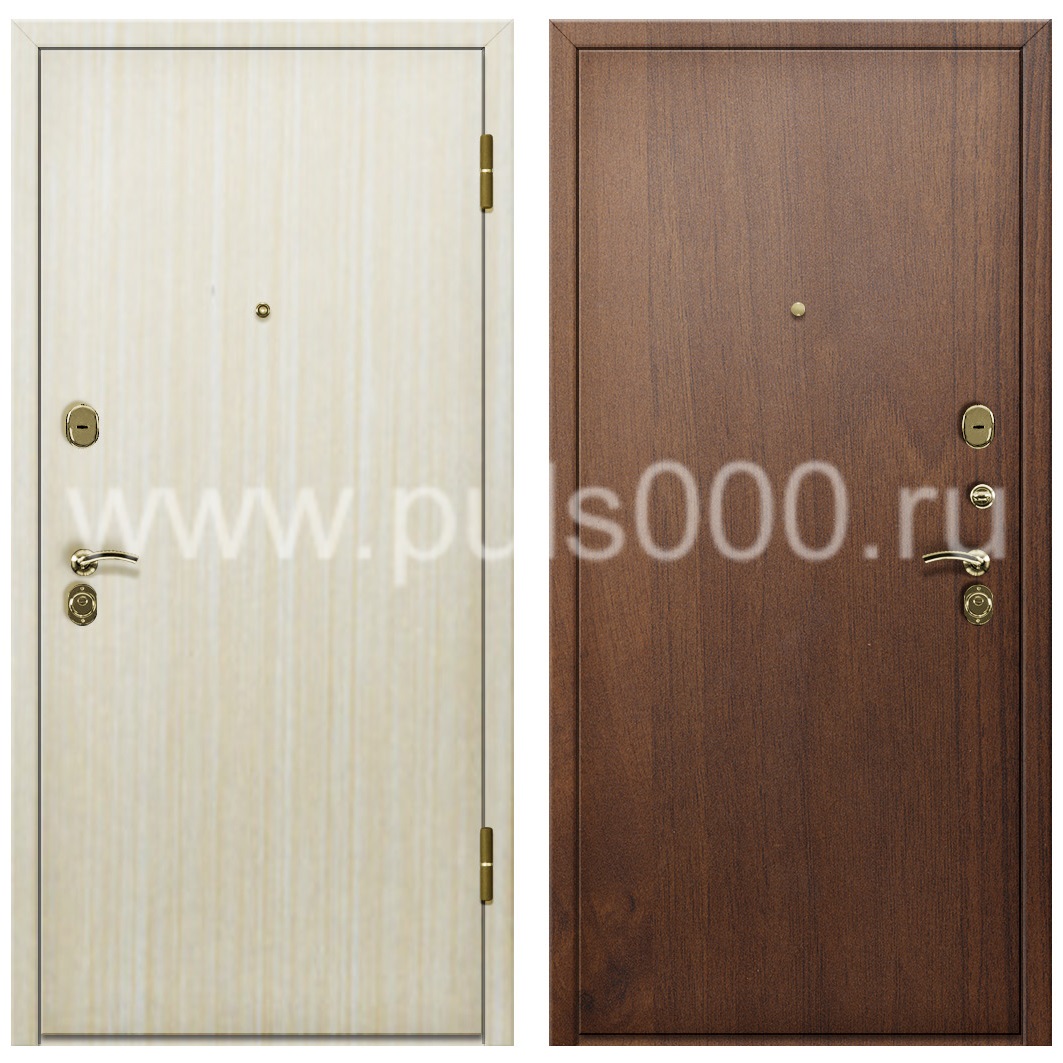 Металлическая дверь в офис с ламинатом с обеих сторон LM-8, цена 36 500  руб.