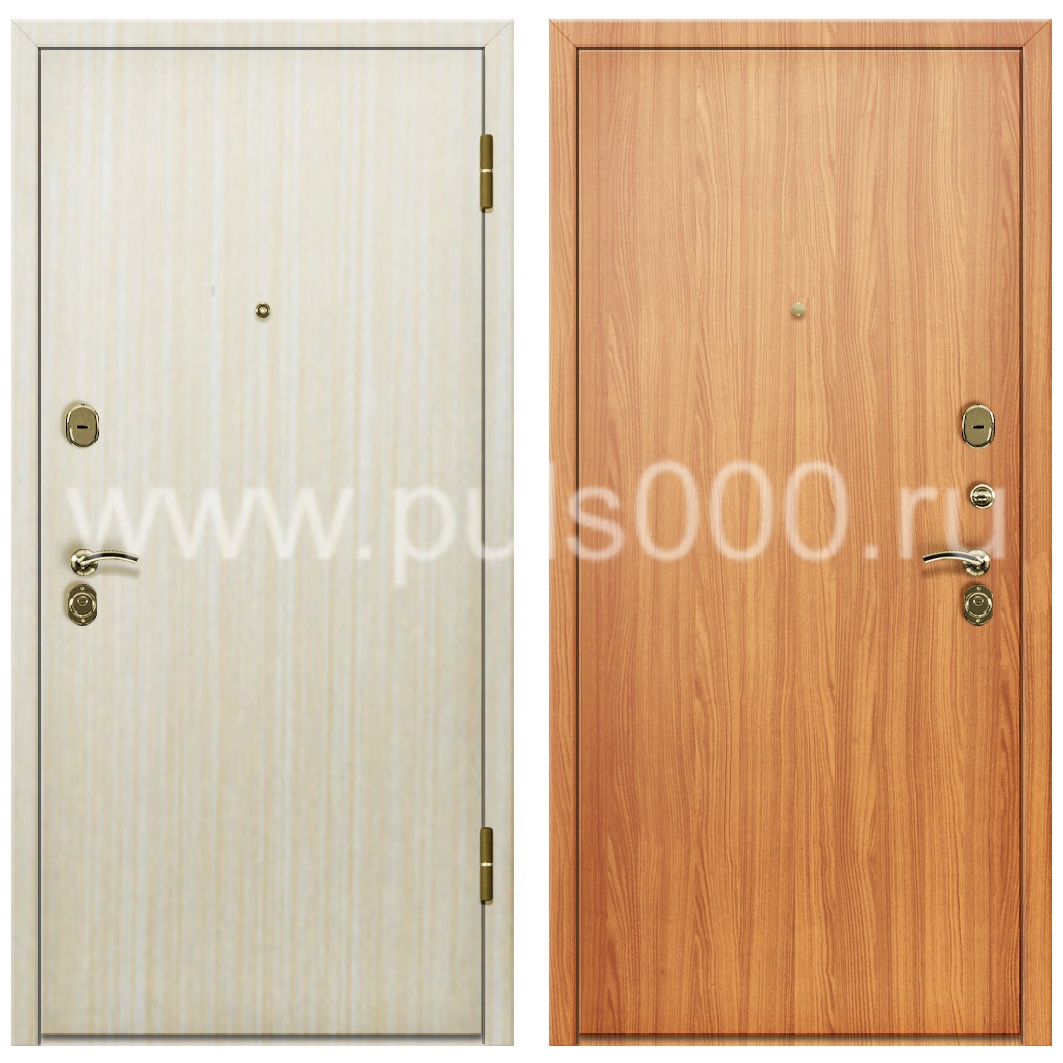 Входная дверь в офис с ламинатом с обеих сторон LM-5, цена 18 000  руб.