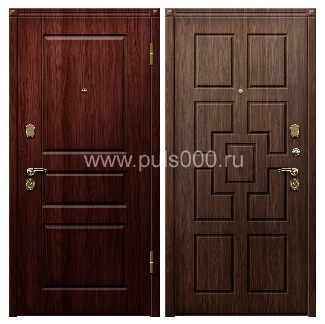 Наружная дверь с виноритом для загородного дома VIN-64, цена 29 600  руб.