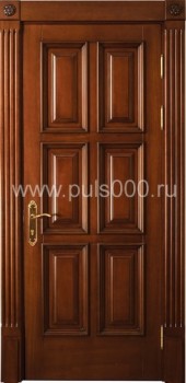 Металлическая элитная дверь с массивом EL-891, цена 54 000  руб.