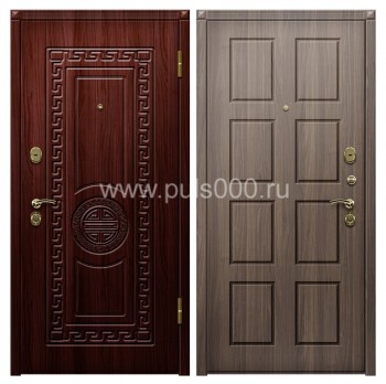 Наружная дверь с виноритом в коттедж VIN-59, цена 28 490  руб.