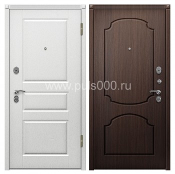 Стальная наружная дверь с виноритом для загородного дома VIN-16, цена 28 000  руб.