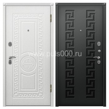 Металлическая уличная дверь с виноритом в коттедж VIN-7, цена 26 700  руб.