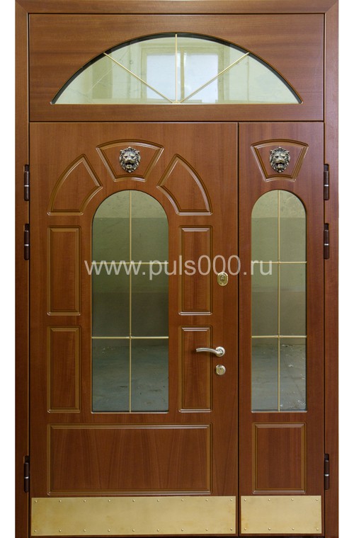 Элитная металлическая  дверь EL-1151 с фрамугой, цена 60 000  руб.