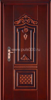 Металлическая элитная дверь с массивом дерева EL-1665, цена 60 000  руб.
